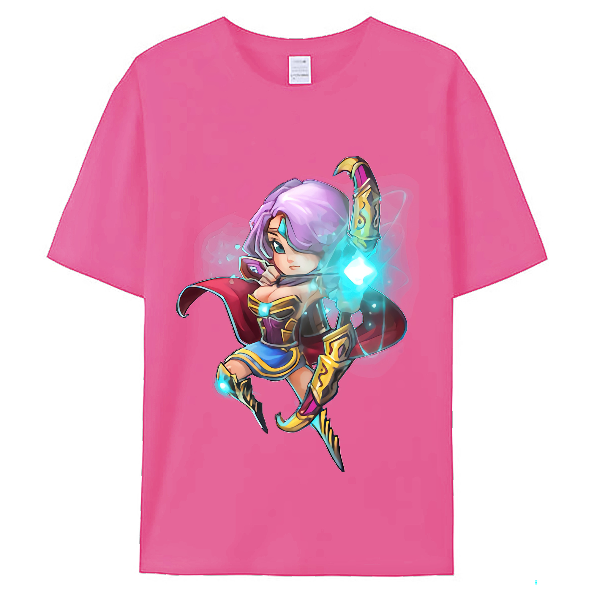 （画像用） リーグ・オブ・レジェンド League of Legends LOL レディースカジュアルプリントTシャツ（綿100％）